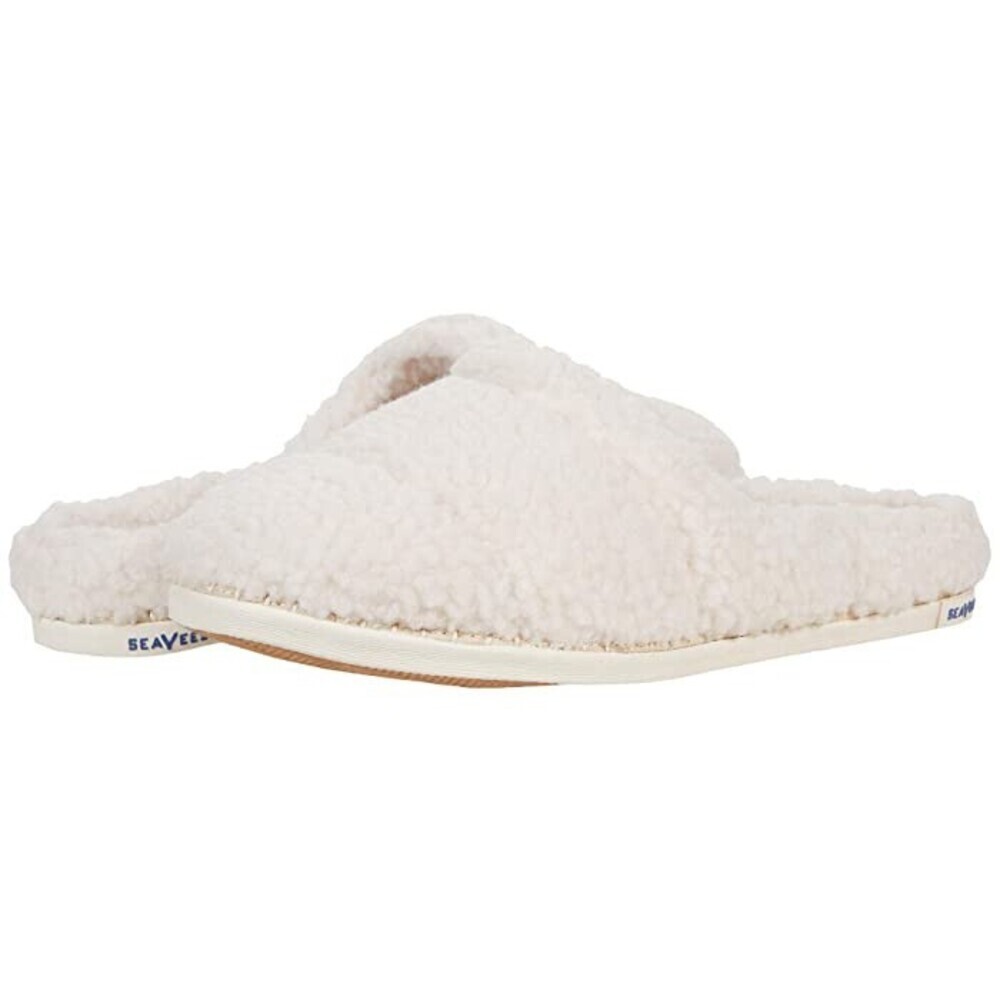 SeaVees Seachange Slipper Men's US 9 Beige Round Toe Slip-On Slide JOBB1870